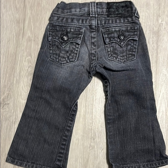 True Religion Stylish Black Kids Jeans - Picture 2 of 4